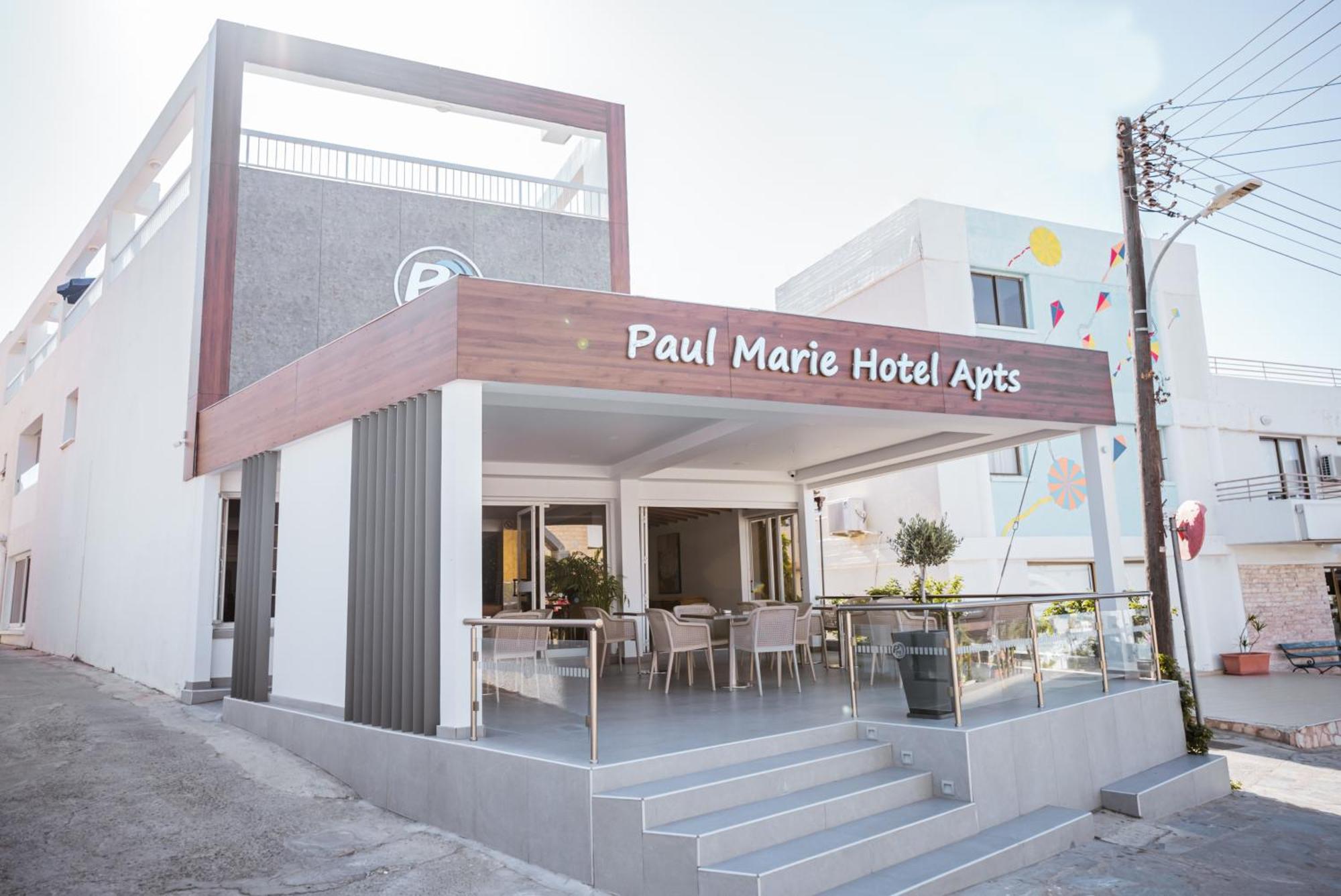 Paul Marie Hotel Apartments アヤナパ エクステリア 写真